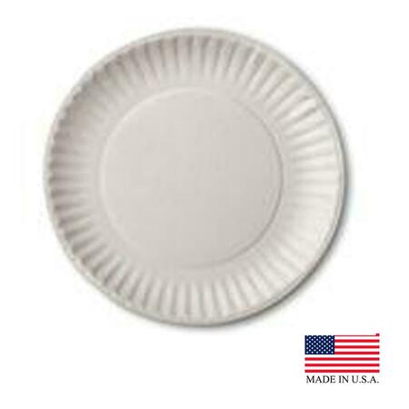 ASPEN PRODUCTS 10106 PEC 6 in. White Uncoated Paper Plate, 1000PK 10106  (PEC)